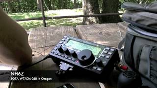 Perfect day for KX3 QRP Portable [upl. by Harikahs]