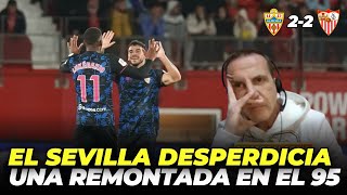 OTRO DRAMA del SEVILLA  Resumen Almería 22 Sevilla [upl. by Frannie591]