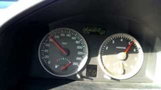 Volvo S40 T5 acceleration 0150 kmh [upl. by Yeldua]