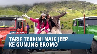 Harga Sewa Jeep ke Wisata Gunung Bromo Inilah Tarifnya Terkini [upl. by Adalia]