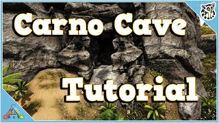 Carno Island Cave Tutorial  Artifact of the Devourer  Ark Survival Evolved [upl. by Auqenes947]