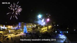 Havířovský městský ohňostroj 2015 [upl. by Chaudoin]