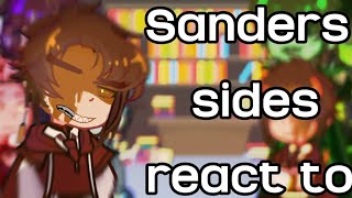 Sanders sides react to4GL2RVsanders sides𝘿𝙖𝙠𝙖𝙩𝙤 [upl. by Lilah]