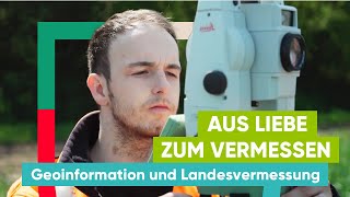 Arbeiten beim Landesamt für Geoinformation und Landesvermessung Nds  Aus Liebe zum Vermessen [upl. by Aela]