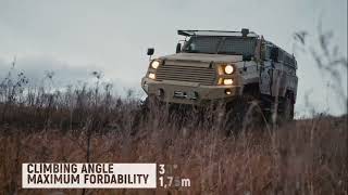 BZR PREDATOR 4x4 MRAP protected vehicle [upl. by Ardnekan]