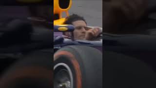 F1 driver driving without a helmet F1 markwebber redbull formula1 [upl. by Pease86]