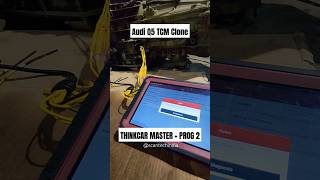 Audi Q5 TCM 0B5 Cloning with Thinkcar Master  Thinkcar Prog 2 tcmprogramming scantechindia [upl. by Lelah]