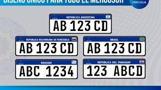 Nueva Patente Mercosur 2016 [upl. by Nagyam945]