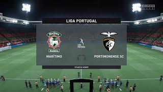 FIFA 22  Marítimo vs Portimonense  Liga Portugal  27082022  Gameplay [upl. by Acnayb]