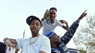 Snupe Bandz Key Glock amp Jay Fizzle  Go Hard Official Video [upl. by Derrej]