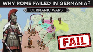 Why did Rome Fail to Conquer Germania DOCUMENTARY [upl. by Idnym855]