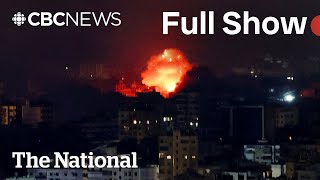 CBC News The National  Calls for deescalation after Irans attack on Israel [upl. by Delfine]