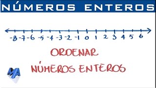 Ordenar números enteros [upl. by Genevra]