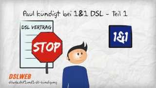 1amp1 DSL Kündigung  Teil 1 [upl. by Annairol]