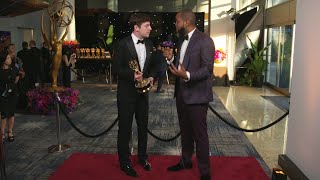 Alex Edelman 76th Emmy Awards Winnerview [upl. by Relyc401]