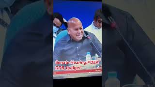 PDEA DDB Budget Hearing at Senate [upl. by Adnilema]