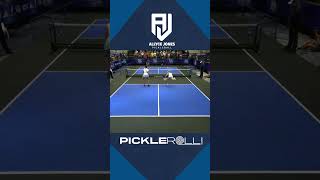 Shots were fired during this point 🔥Jones and Smith were explosive pickleball pickleroll sport [upl. by Hayouqes545]