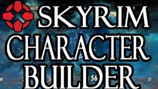 Skyrim Character Builder Tool [upl. by Arev]