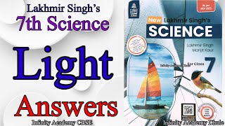 Light Lakhmir Singh’s class 7 Science 7th Standard cbse Science answer cbse answers lesson IAC [upl. by Huei]