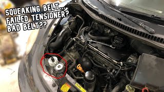 TDI Alternator clutchedpulley replacement [upl. by Lawrence]