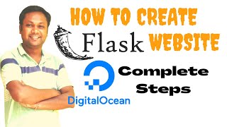 How To Create Flask Web App In Digital Ocean Using App Deployment [upl. by Nahtnamas634]