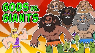 Greek Gods vs Giants  Greek Mythology Explained [upl. by Notse661]