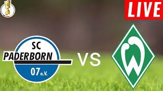 Paderborn vs Werder Bremen Live Score l Germany DFB Pokal 2024 l Full Match Streaming [upl. by Raf]