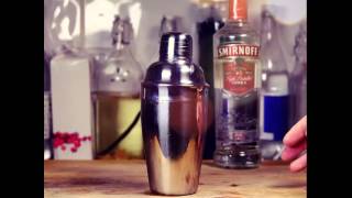 Classic Cosmopolitan Cocktail Recipe  How to Make a Cosmopolitan Cocktail with Smirnoff Vodka [upl. by Aurilia]