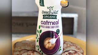 Oatmeal Baby Cereal Pancakes [upl. by Dee Dee]