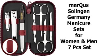 marQus Solingen Germany Manicure Sets [upl. by Oglesby]