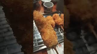 KushiageDeepfry JapanesefoodshortyoutubeShie0219 [upl. by Cerallua589]