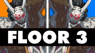 Guilty Gear Strive Floor 3 ▶️ Nagoriyuki vs Nagoriyuki  GGST Low Level Gameplay [upl. by Nadual946]