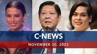 UNTV CNEWS  November 20 2023 [upl. by Collete]