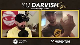 Yu Darvish Pitch Grips Pitching Ninja amp Yu Darvish interview Japanese subtitles [upl. by Irpac]