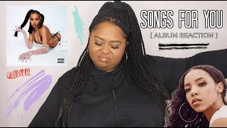 Tinashe  Songs for You Album Reaction [upl. by Hadden]