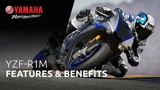 Yamaha YZFR1M Features amp Benefits [upl. by Longtin]