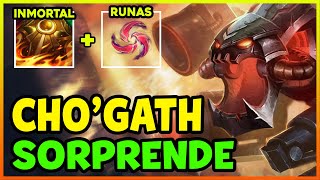 🔥 SORPRENDE COMO JUGAR CHOGATH JUNGLA S14 GUÍA ESPAÑOL  TEMPORADA 14 LOL 2024 [upl. by Maxim]