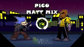 FNF Mooga Mixed  Pico Matt Mix [upl. by Sucramad]