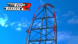 Top Thrill 2 OffRide HD 60 fps Cedar Point [upl. by Mattheus631]