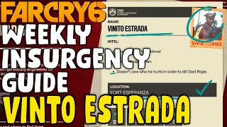 Far Cry 6 weekly Insurgency Guide Vinto Estrada week 20  Feb 14 [upl. by Nyladnohr]