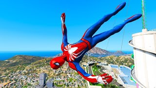 GTA 5 Epic Water Ragdolls Spiderman Vs Minions Hulk Squid Dolls Gorilla King Kong PART [upl. by Lula]