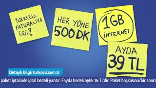 Turkcell Faturalıya Geçmenin Tam Zamanı [upl. by Bowie548]