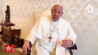 Message du Pape François pour la JMJ de Lisbone 4 mai 2023 [upl. by Rosemarie]