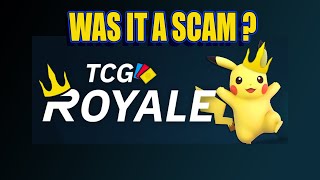 TCG Royale Is it a scam I give them my credit card so you dont have too [upl. by Giefer871]