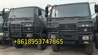 Sinotruk 8x8 truck JN2300 Weichai 420 horsepower engine 2000 gearbox off road truck military [upl. by Purington]