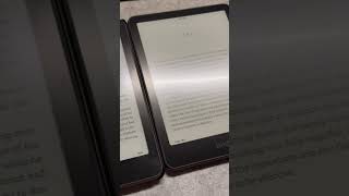 Kindle Paperwhite 12th  different coating [upl. by Acirne]