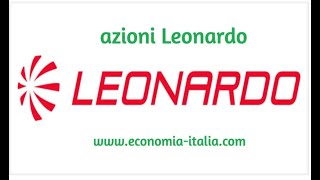 Azioni Leonardo Previsioni e Analisi 2024 2025 2030 [upl. by Shuman]