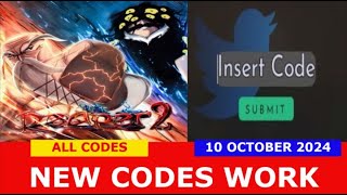 NEW CODES TZ BANKAI Reaper 2 ROBLOX  ALL CODES  OCTOBER 10 2024 [upl. by Eecal]