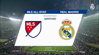 HIGHLIGHTS  MLS AllStars 11 Real Madrid 24 pens [upl. by Aidole812]