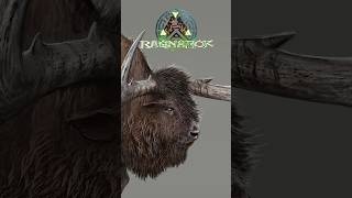 🦬The Giant Bison is Coming To the Ragnarok map in ARK Survival Ascended ark arksurvivalascended [upl. by Eizus]